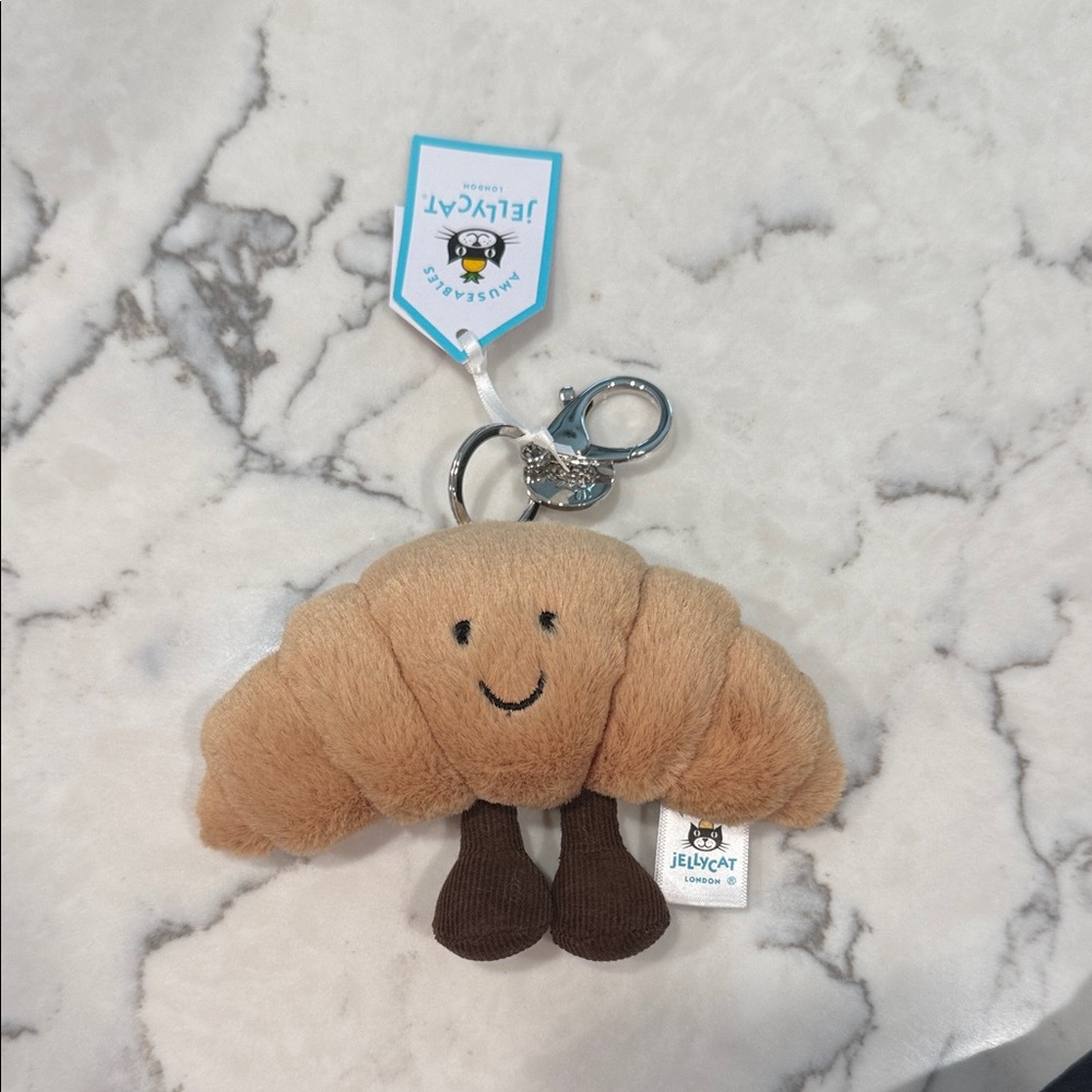 Jellycat Croissant Bag Charm